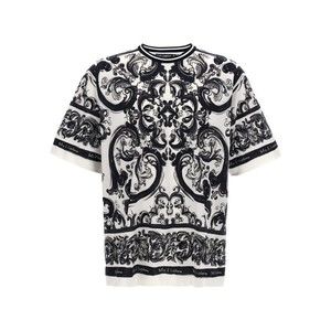 Dolce & Gabbana Maiolica Print T-Shirt - NWT